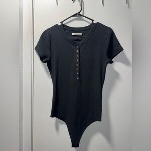 Abercrombie and Fitch black bodysuit